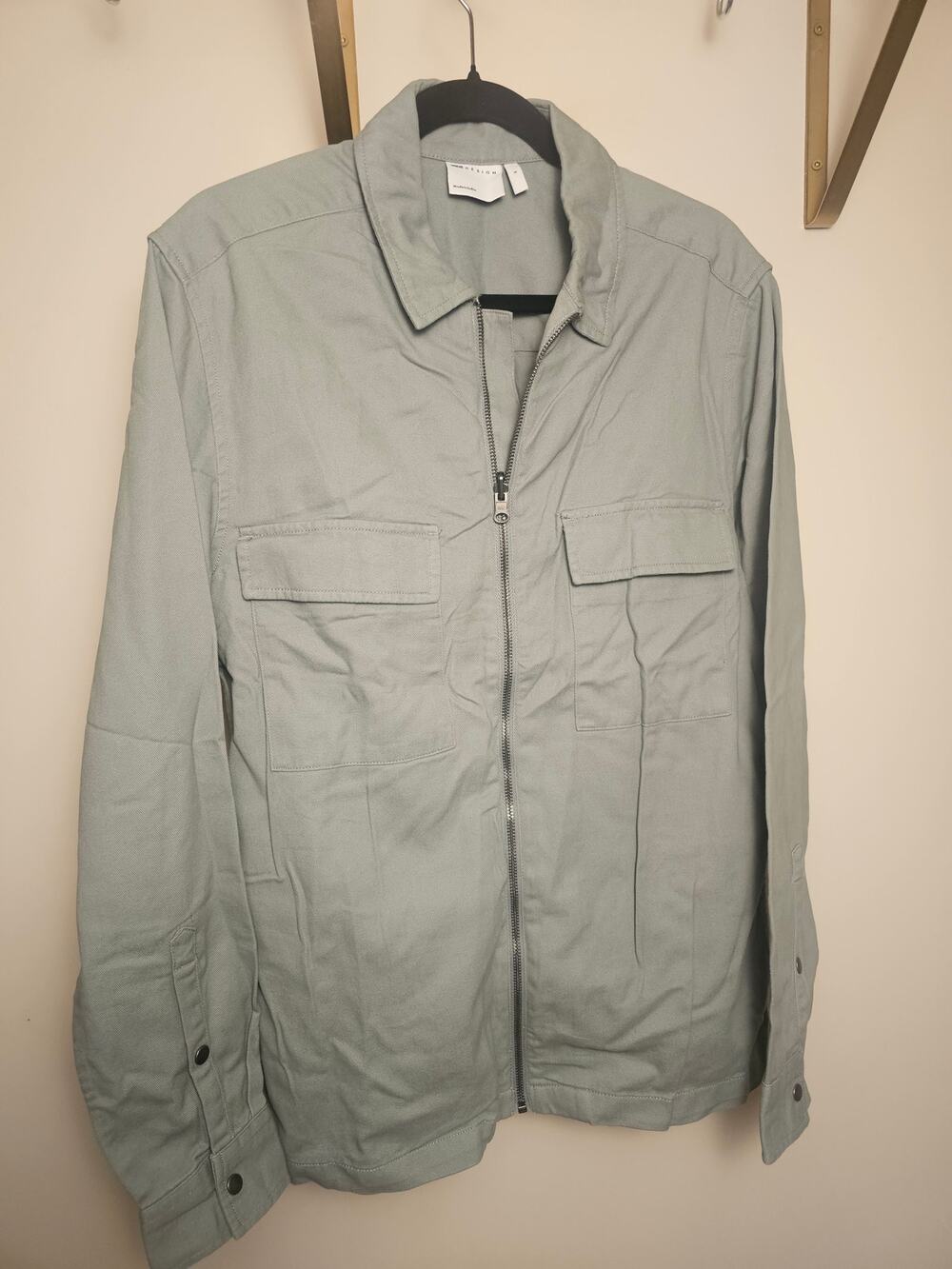 Asos Designs Utility Zipper Jacket